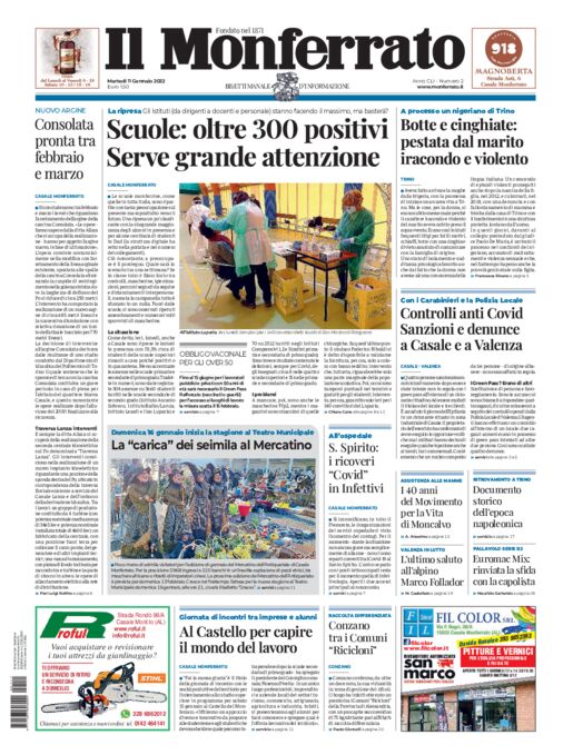 Il Monferrato - Edizione 2 del 11/01/2022